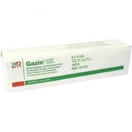 GAZIN Mullkomp.5x5 cm unsteril 16fach RK 100 St.