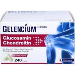 GELENCIUM Glucosamin Chondroitin hochdos.Vit C Kps 240 St.