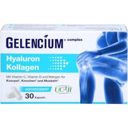 GELENCIUM Hyaluron Kollagen hochdos.Vitamin C Kps. 30 St.