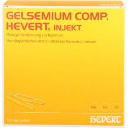 GELSEMIUM COMP.Hevert injekt Ampullen 100 St.