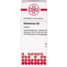 GELSEMIUM D 4 Tabletten 80 St.