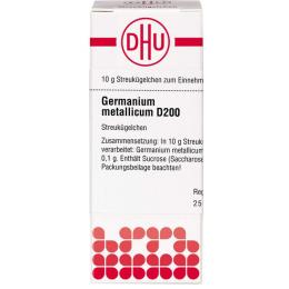 GERMANIUM METALLICUM D 200 Globuli 10 g