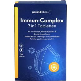 GESUND LEBEN Immun-Complex 3in1 Tabletten 30 St.