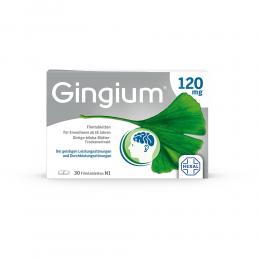 Gingium 120 mg Filmtabletten 30 St Filmtabletten