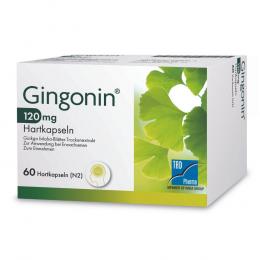 Ein aktuelles Angebot für Gingonin 120mg Hartkapseln 60 St Hartkapseln Gedächtnis & Konzentration - jetzt kaufen, Marke TAD Pharma GmbH.