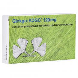 Ein aktuelles Angebot für GINKGO ADGC 120 mg Filmtabletten 20 St Filmtabletten Gedächtnis & Konzentration - jetzt kaufen, Marke KSK-Pharma Vertriebs AG.