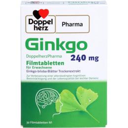 GINKGO DOPPELHERZPHARMA 240 mg Filmtabletten 30 St.