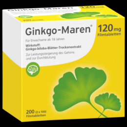 GINKGO-MAREN 120 mg Filmtabletten 200 St