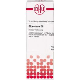 GLONOINUM D 6 Dilution 20 ml