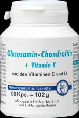 GLUCOSAMIN-CHONDROITIN+Vitamin K Kapseln 102 g
