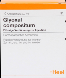 GLYOXAL compositum Ampullen 10 St
