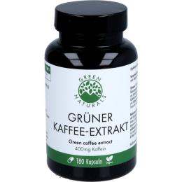 GREEN NATURALS Grüner Kaffee-Extr.100% Koffein Kps 180 St.