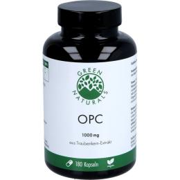 GREEN NATURALS OPC 1000mg aus Traubenkern-Extr.Kps 180 St.