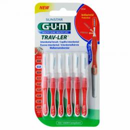 Ein aktuelles Angebot für GUM TRAV-LER 0,8mm Kerze rot Interdental+6Kappen 6 St Zahnbürste Zahnpflegeprodukte - jetzt kaufen, Marke Sunstar Deutschland GmbH.