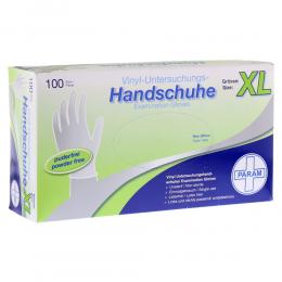 Ein aktuelles Angebot für HANDSCHUHE Einmal Vinyl puderfrei XL 100 St Handschuhe Häusliche Pflege - jetzt kaufen, Marke Param GmbH.