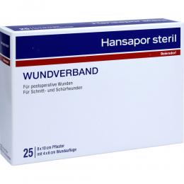 HANSAPOR steril Wundverband 8x10 cm 25 St Verband