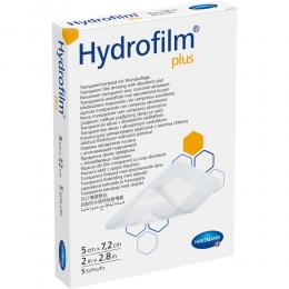 Ein aktuelles Angebot für HYDROFILM Plus Transparentverband 5x7,2 cm 5 St Verband Verbandsmaterial - jetzt kaufen, Marke Paul Hartmann AG.