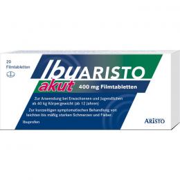 IBUARISTO akut 400 mg Filmtabletten 20 St.