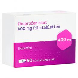 IBUPROFEN akut 400 mg Filmtabletten 50 St Filmtabletten