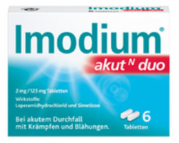 IMODIUM akut N duo Tabletten 6 St