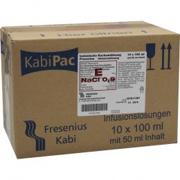 Ein aktuelles Angebot für ISOTONISCHE Kochsalzlösung 100ml halbgefüllt 10 X 50 ml Infusionslösung  - jetzt kaufen, Marke Fresenius Kabi Deutschland GmbH.