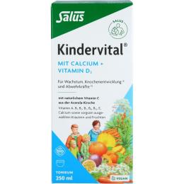 KINDERVITAL mit Calcium+D3 Tonikum Salus 250 ml