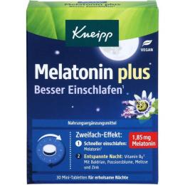 KNEIPP Melatonin plus 1,85 mg Tabletten 30 St.