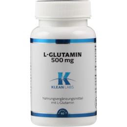 L-GLUTAMIN 500 mg KLEAN LABS Kapseln 60 St.