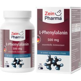L-PHENYLALANIN 500 mg veg.HPMC Kaps.Zein Pharma 90 St.