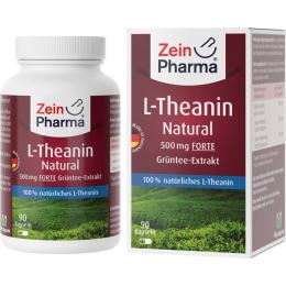 L-THEANIN Natural Forte 500 mg Kapseln ZeinPharma 90 St.