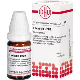 LACHESIS D 200 Globuli 10 g