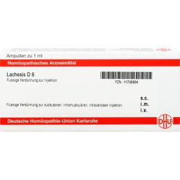 LACHESIS D 6 Ampullen 8 ml