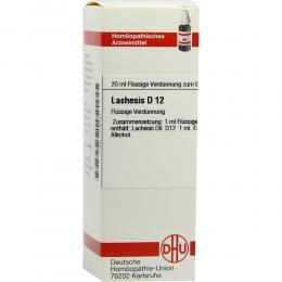 LACHESIS D12 Dilution 20 ml Dilution