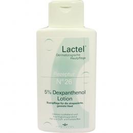 Ein aktuelles Angebot für LACTEL Nr.26 5% Dexpanthenol Lotion 250 ml Lotion Körperpflege & Hautpflege - jetzt kaufen, Marke Fontapharm AG.