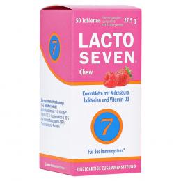 LACTO SEVEN Chew laktose-/gluten-/zuckerfrei KTA 50 St Kautabletten