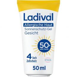 LADIVAL allergische Haut Gel Gesicht LSF 50+ 50 ml