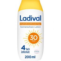 LADIVAL empfindliche+normale Haut Lotion LSF 30 200 ml