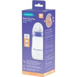 LANSINOH NaturalWave Babyflasche 240ml & Sauger M 1 St.