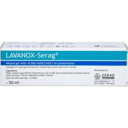 LAVANOX-Serag Wundgel 50 ml