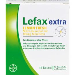 LEFAX extra Lemon Fresh Mikro Granulat 16 St.