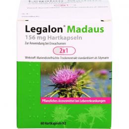 LEGALON Madaus 156 mg Hartkapseln 60 St.