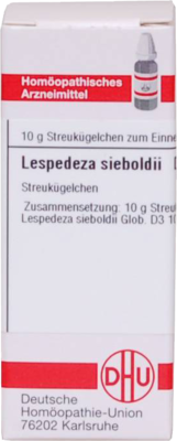 LESPEDEZA SIEBOLDII D 3 Globuli 10 g