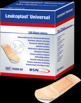 LEUKOPLAST Universal Strips wasserabw.28x72 mm 100 St