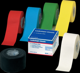 LEUKOTAPE Classic 3,75 cmx10 m rot 1 St