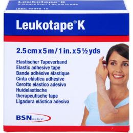 LEUKOTAPE K 2,5 cm hautfarben 1 St.