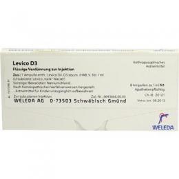 LEVICO D 3 Ampullen 8X1 ml