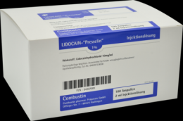 LIDOCAIN PRESSELIN 1% Injektionslsung 100X2 ml