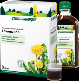 LÖWENZAHN SAFT Schoenenberger Heilpflanz.Säfte 3X200 ml