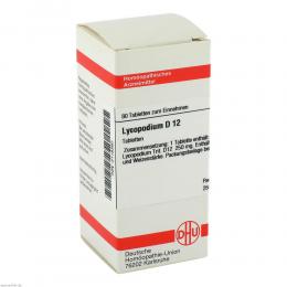 LYCOPODIUM D 12 Tabletten 80 St Tabletten