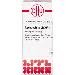 LYCOPODIUM LM XVIII Dilution 10 ml